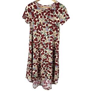 Lularoe Disney Muppets Miss Piggy Rose Carly Dress Women's Size XS EUC